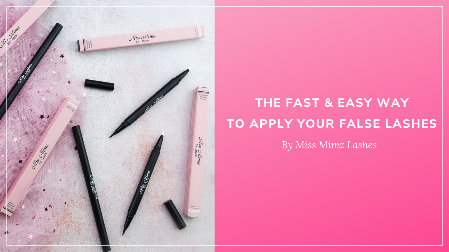 THE FAST AND EASY WAY TO APPLY YOUR LASHES