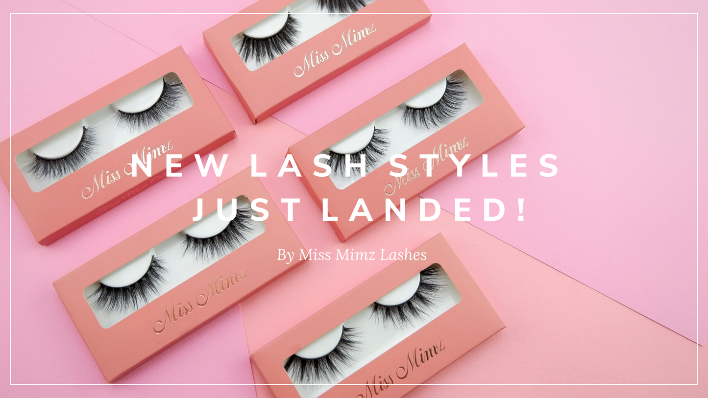 NEW LASH STYLES JUST LANDED!